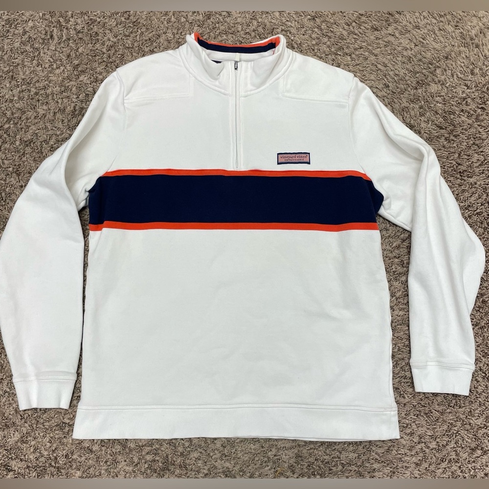 Men’s vineyard vines quarter zip the shep shirt